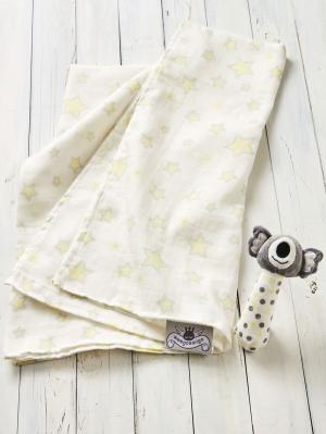 おくるみ|weegoamigo(ウィーゴアミーゴ) おくるみラトルセットMuslin+ Crinkle Toy Set|Silver Koala