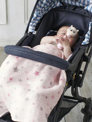 おくるみ|weegoamigo(ウィーゴアミーゴ) おくるみラトルセットMuslin+ Crinkle Toy Set|Pink Owl