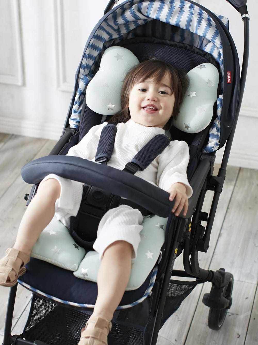 ベビーカー|【公式限定】mela-B(メラビー)クラッシックライン|Tartan Check - Red