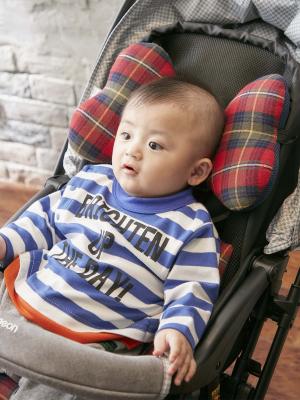 ベビーカー|【公式限定】mela-B(メラビー)クラッシックライン|Tartan Check - Red