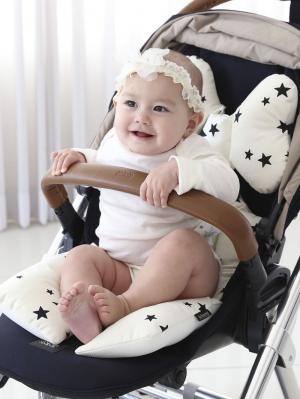 ベビーカー|【公式限定】 mela-B（メラビー）ベーシックライン|Star Dream - Ivory