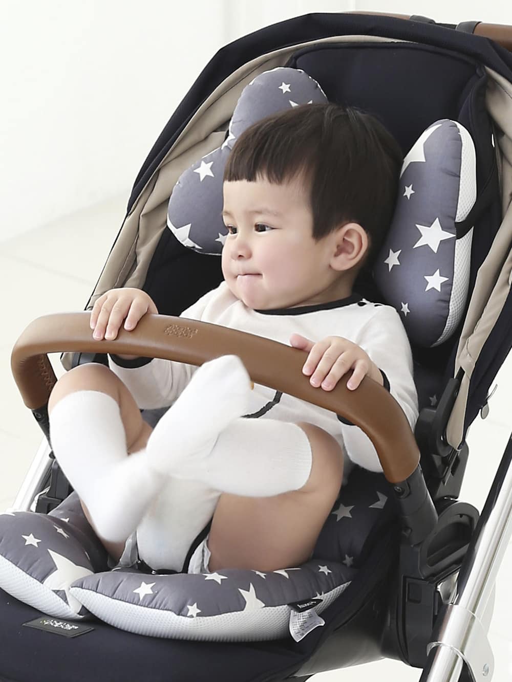 ベビーカー|【公式限定】 mela-B（メラビー）ベーシックライン|Star Dream - Gray