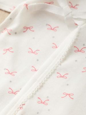 出産準備|【日本製】【Anna Nicola】プリント短肌着&コンビ肌着、キャップ3点セット