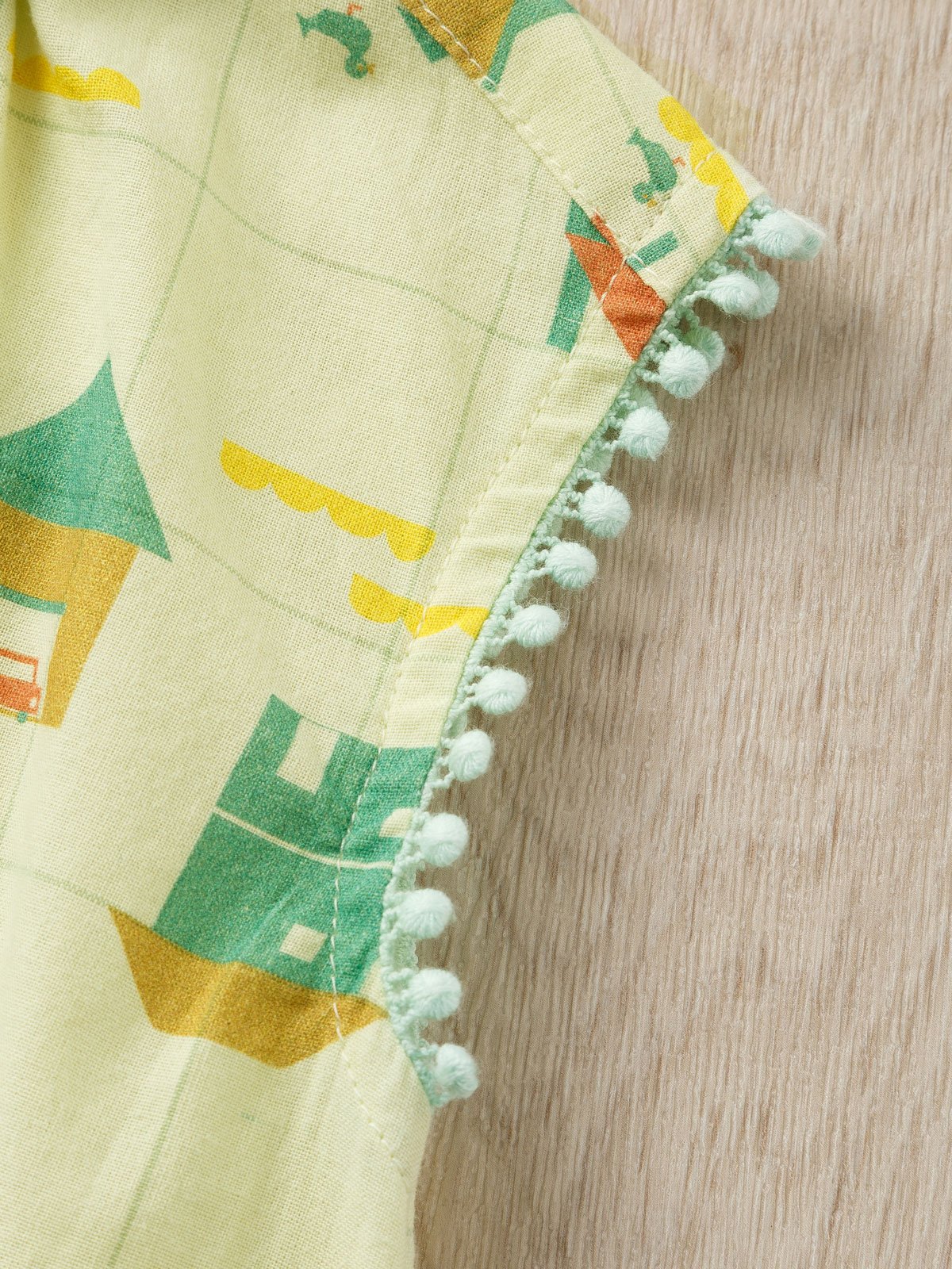 ベビー ワンピース|Petit jam（プチジャム）おうち柄シャツワンピース