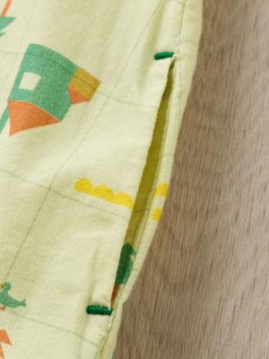 ベビー ワンピース|Petit jam（プチジャム）おうち柄シャツワンピース