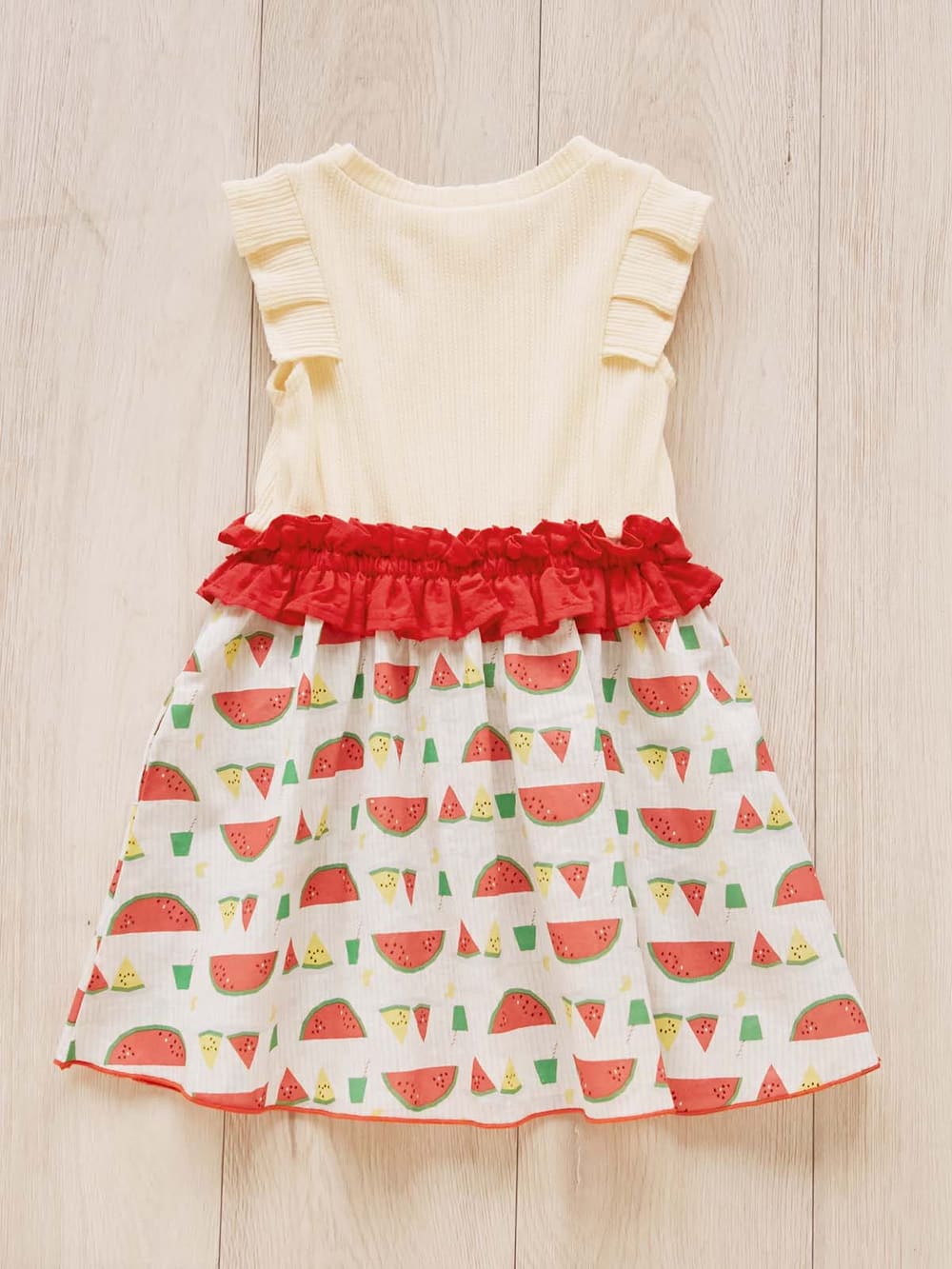 ベビー ワンピース|Petit jam（プチジャム）切替プリントワンピース