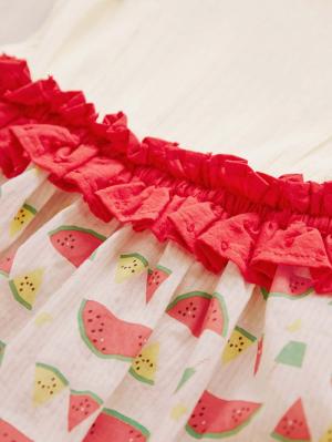 ベビー ワンピース|Petit jam（プチジャム）切替プリントワンピース