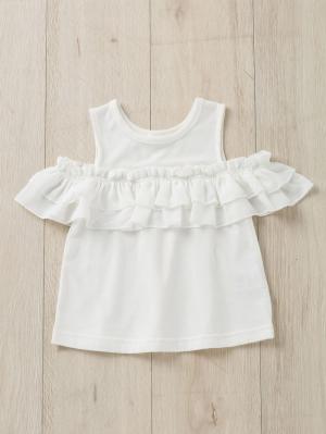 ベビートップス|【ベビー服】Seraph（セラフ）2WAYタンクトップ|オフホワイト