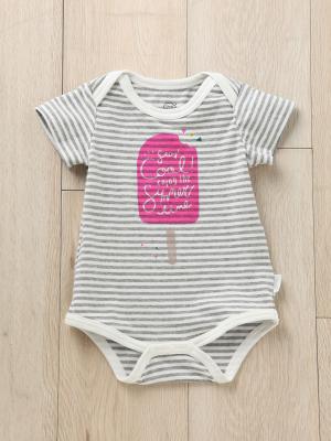 ベビー ブルマ|【ベビー服】CLOUDY FINE LATER（クラウディファインレター）ボディ＆ブルマ、巾着3点セット|グレーボーダー