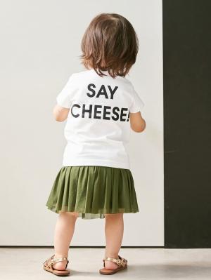 ベビートップス|【ベビー服】CLOUDY FINE LATER（クラウディファインレター）カメラTシャツ|オフホワイト