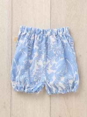 ベビー ブルマ|【日本製】ANGELIEBEオリジナル  プリントブルマ|フラワーサックス