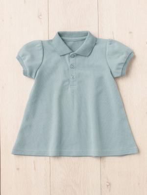 ベビー ワンピース|【親子コーデ可】ANGELIEBEオリジナル  ポロワンピース＆ブルマセット