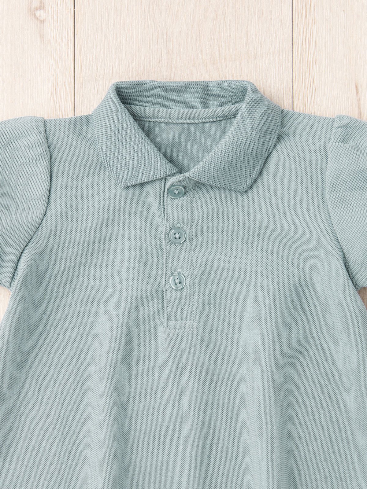 ベビー ワンピース|【親子コーデ可】ANGELIEBEオリジナル  ポロワンピース＆ブルマセット