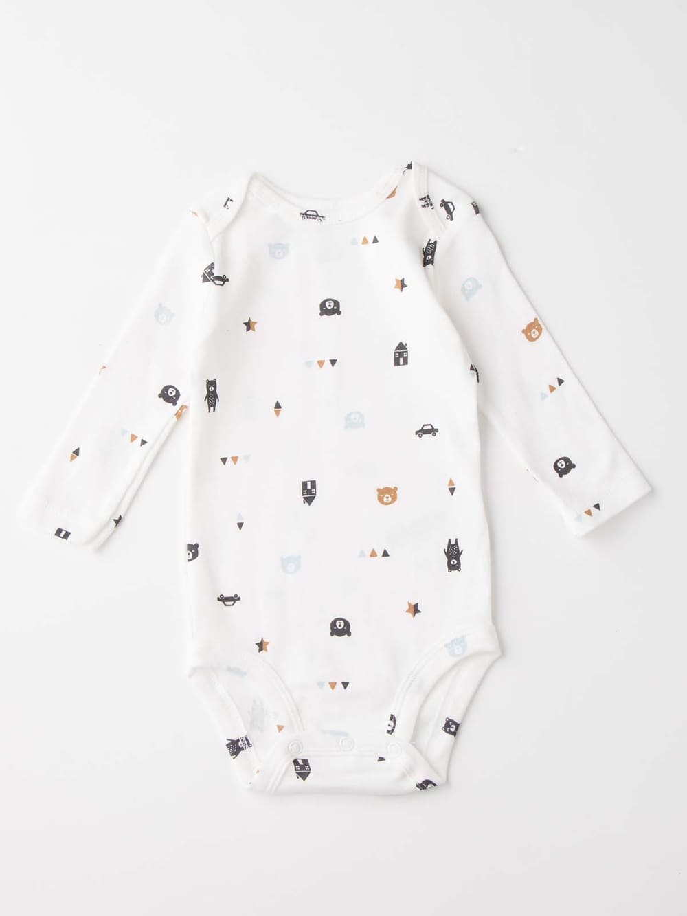 ロンパース・カバーオール|Carter’s（カーターズ）長袖ボディ4Pセット|BOY