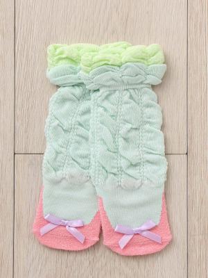 ベビーシューズ・ファーストシューズ・ベビー靴下|【日本製】【BIJOUX ＆ BEE】フェイクバレエシューソックス