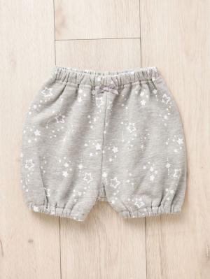 ベビー ブルマ|【ベビー服】coto cotte（コトコト）ボンネット＆ブルマセット|杢グレー