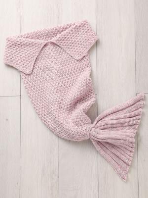 おくるみ|【Kids Foret】人魚アフガン|ピンク