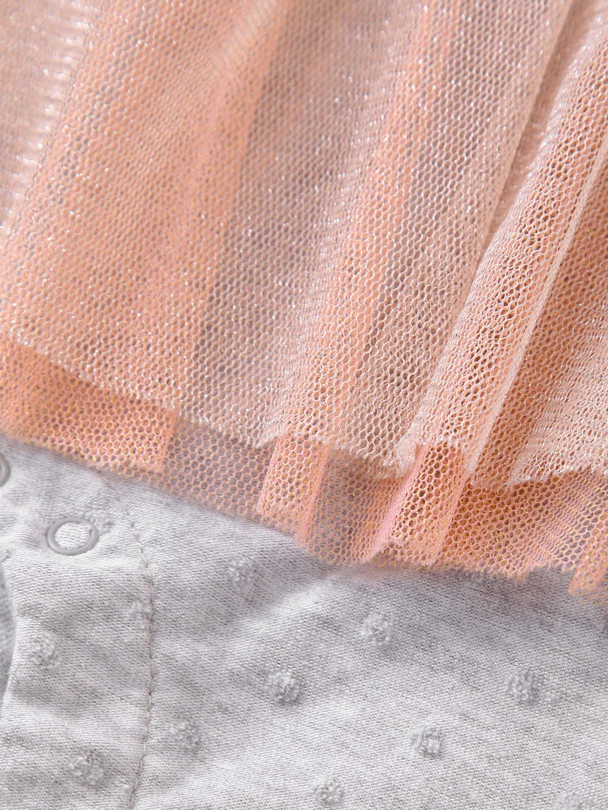 ベビー ワンピース|Caldia（カルディア）花付スカートオール|ホワイト