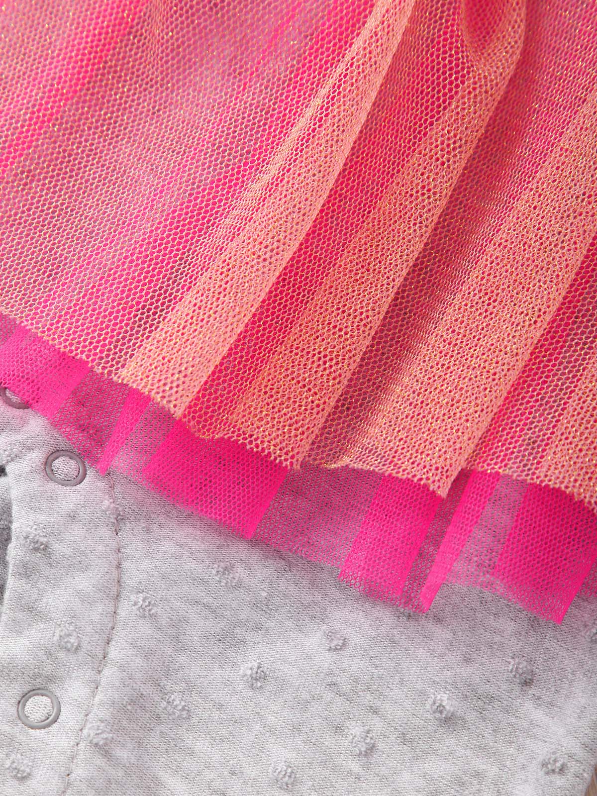 ベビー ワンピース|Caldia（カルディア）花付スカートオール|パープル