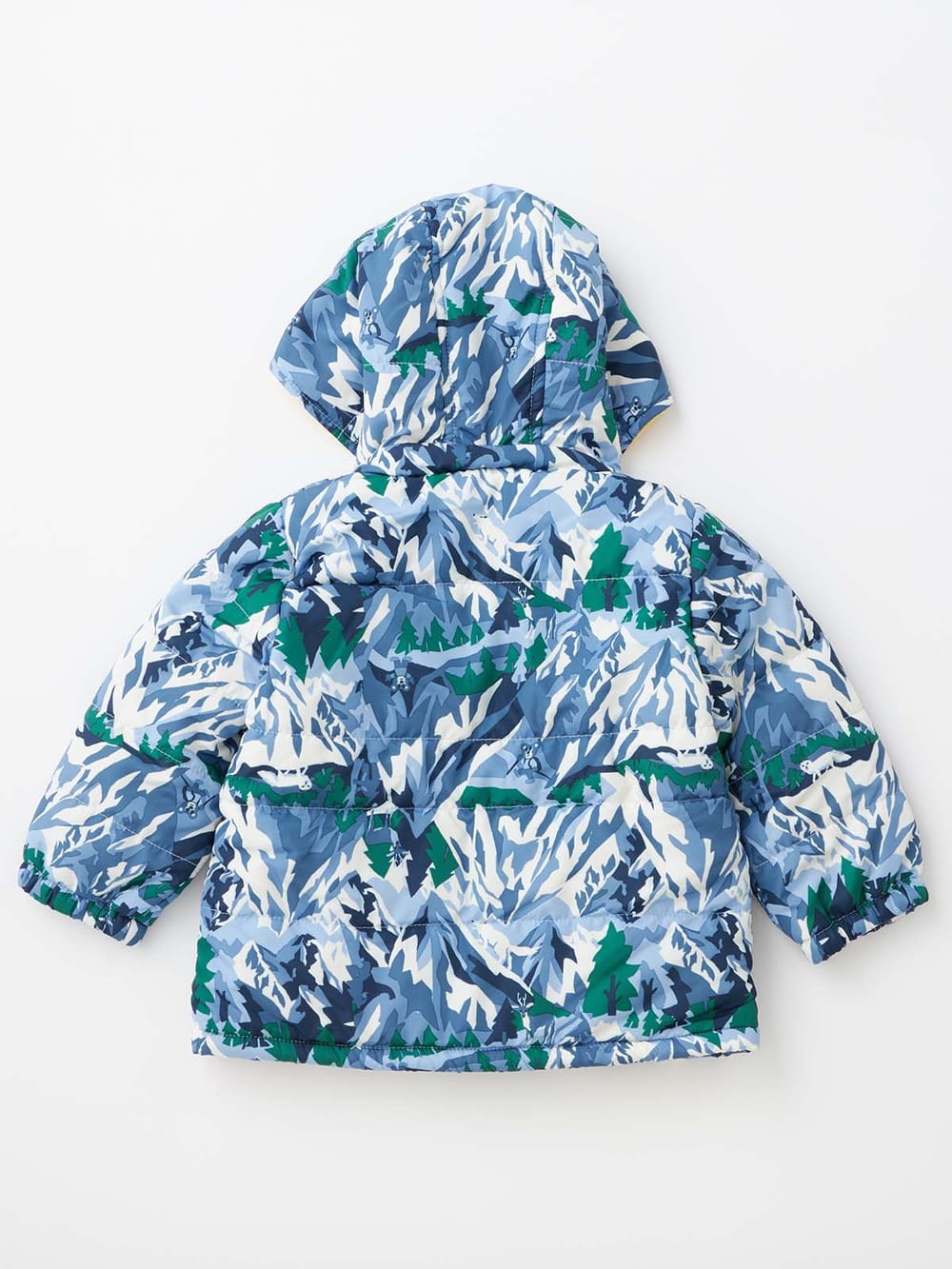 ベビー アウター|【LITTLE BEAR CLUB】マウンテンプリント中綿ジャケット