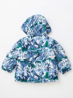 ベビー アウター|【LITTLE BEAR CLUB】マウンテンプリント中綿ジャケット