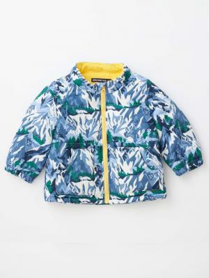 ベビー アウター|【LITTLE BEAR CLUB】マウンテンプリント中綿ジャケット