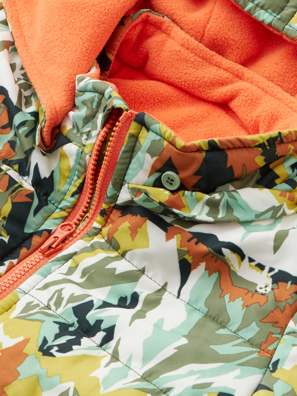 ベビー アウター|【LITTLE BEAR CLUB】マウンテンプリント中綿ジャケット