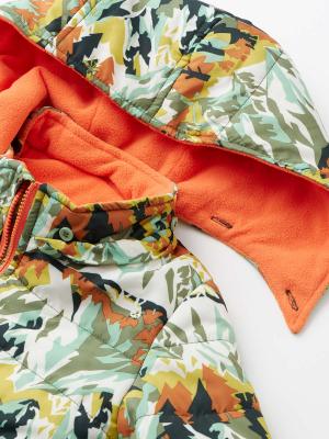 ベビー アウター|【LITTLE BEAR CLUB】マウンテンプリント中綿ジャケット