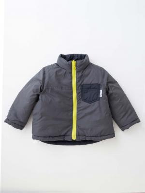 アウトレット|【ベビー服】MAKE YOUR DAY（メイクユアデイ）リバーシブル中綿ジャケット|ブラック