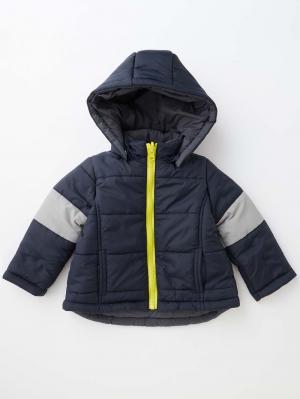 アウトレット|【ベビー服】MAKE YOUR DAY（メイクユアデイ）リバーシブル中綿ジャケット|ブラック