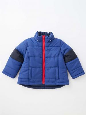 アウトレット|【ベビー服】MAKE YOUR DAY（メイクユアデイ）リバーシブル中綿ジャケット|ブルー