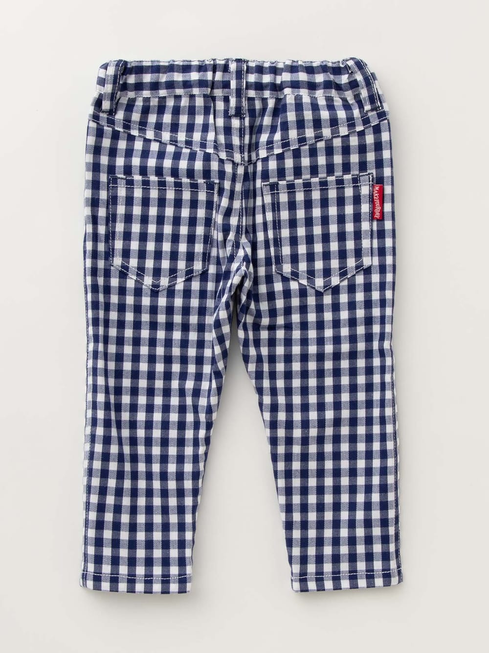 ベビー パンツ|【ベビー服】【Make youe day】ギンガムスキニーパンツ
