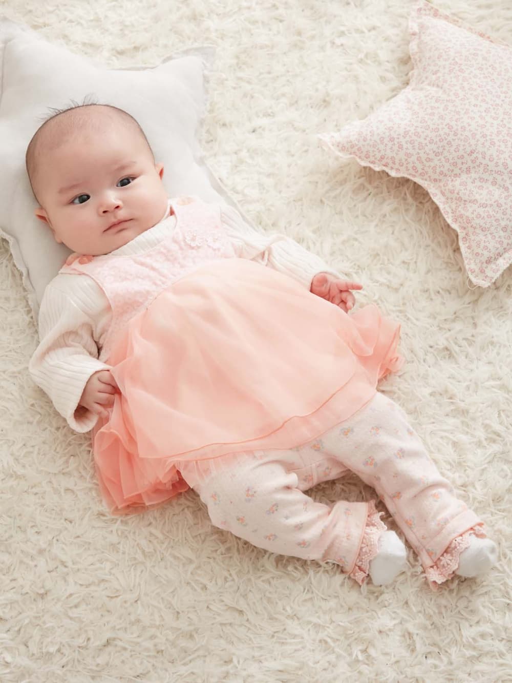 ベビー ワンピース Kids Zoo チュールチュニック ベビー服 新生児服 ベビー用品通販 エンジェリーベ 公式