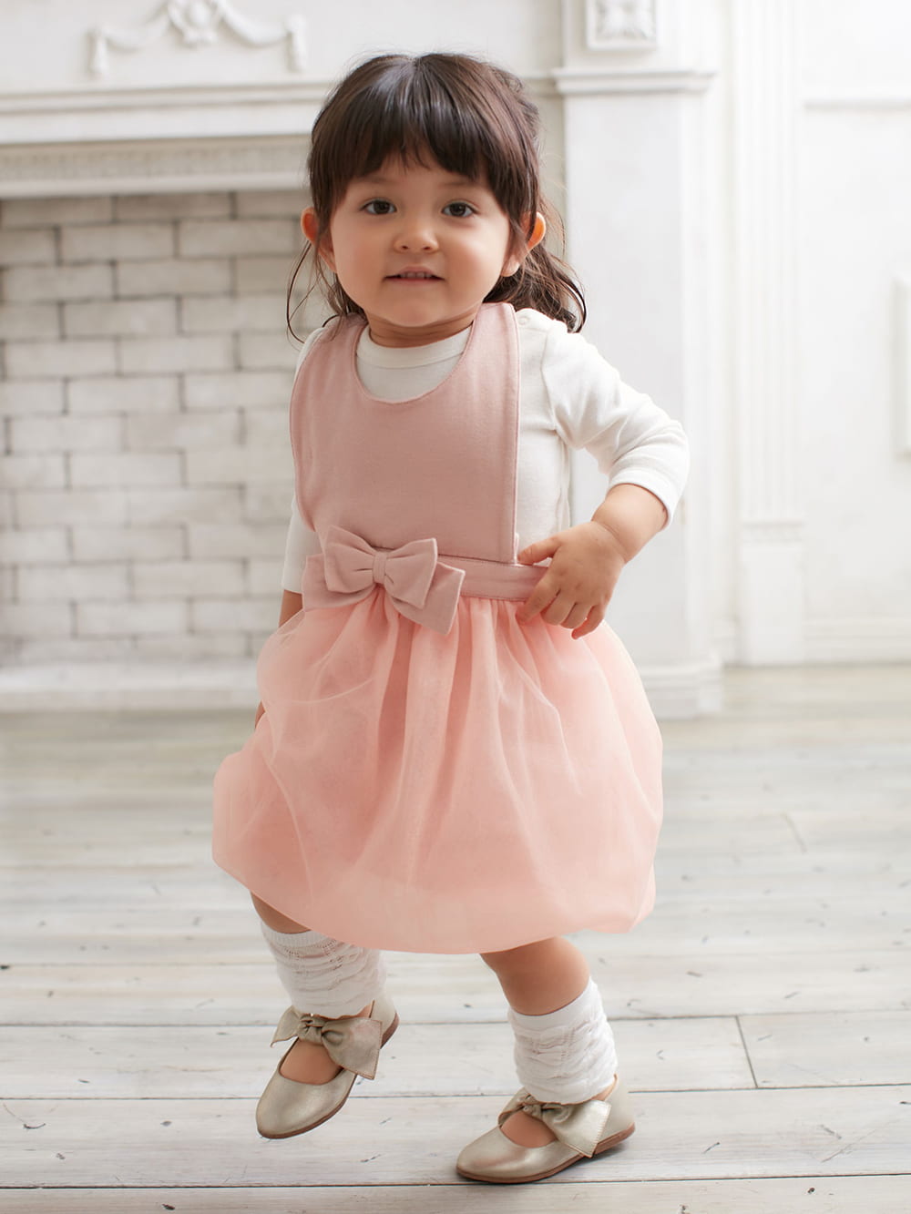 ベビー ワンピース Seraph エプロンドレス ベビー 新生児 服 ベビー用品通販 エンジェリーベ 公式