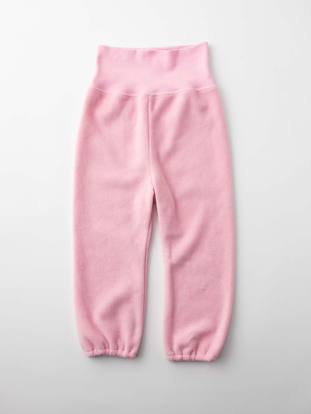 ベビーパジャマ・スリーパー|Ampersand（アンパサンド）うさぎと山のフリースパジャマ|ピンク