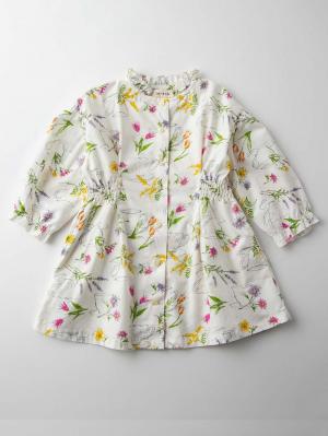 ベビー ワンピース|Seraph（セラフ）シャーリングワンピース|アイボリー