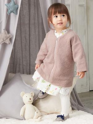 ベビー ワンピース|Seraph（セラフ）シャーリングワンピース|アイボリー