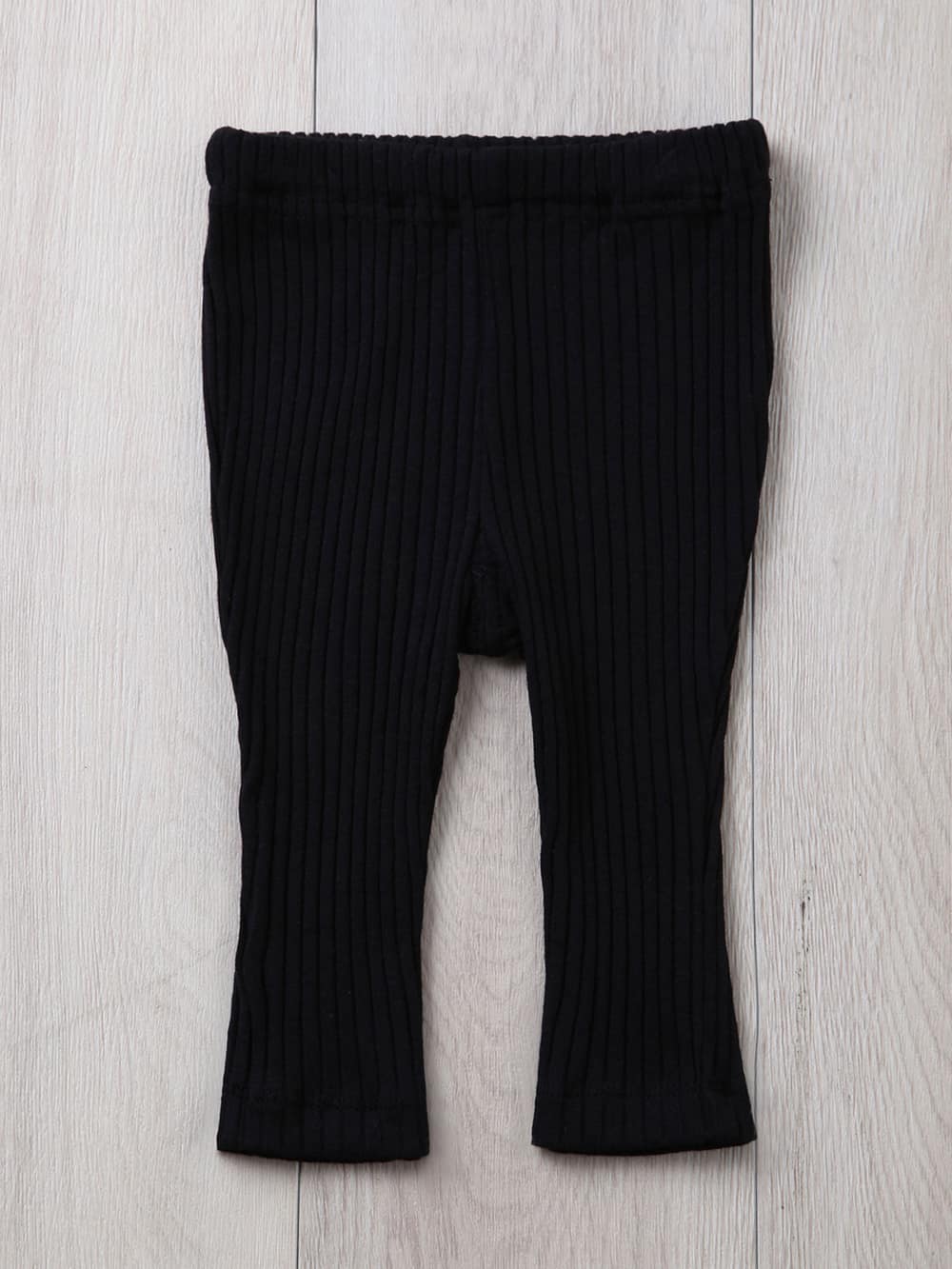 ベビーシューズ・ファーストシューズ・ベビー靴下|ANGELIEBEオリジナル  リブレギンス|ブラック