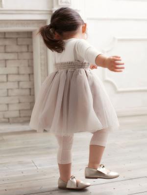 ベビーシューズ・ファーストシューズ・ベビー靴下|ANGELIEBEオリジナル  リブレギンス|アイボリー