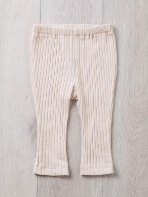 ベビーシューズ・ファーストシューズ・ベビー靴下|ANGELIEBEオリジナル  リブレギンス|アイボリー