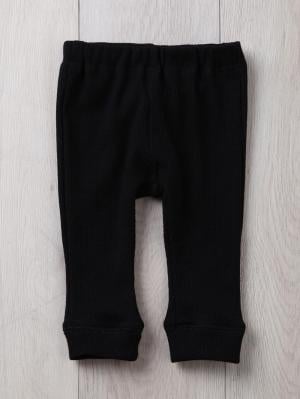 アウトレット|【親子コーデ可】ANGELIEBEオリジナル  サーマルスパッツ|ブラック