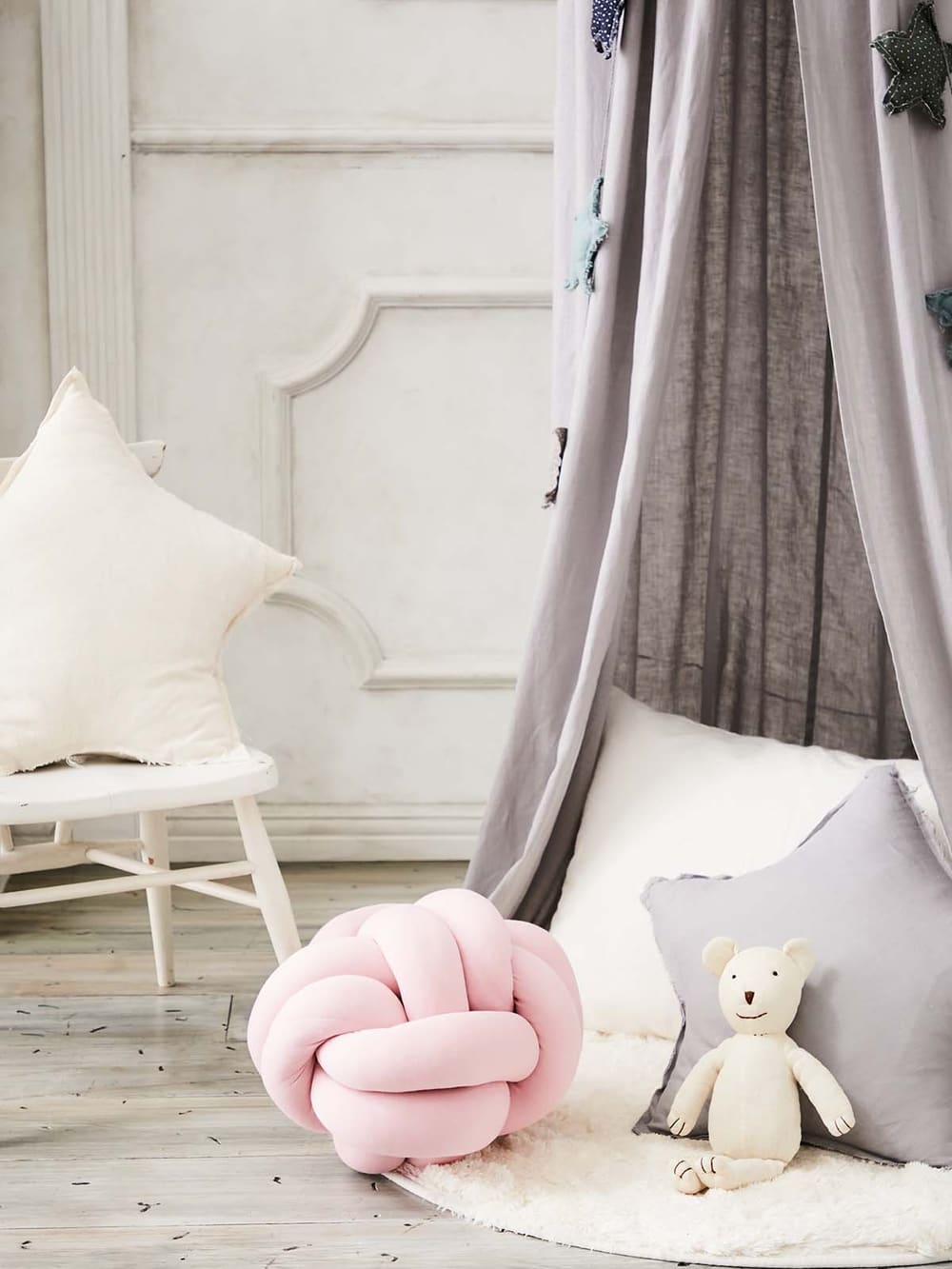 ベビー 雑貨 小物|ANGELIEBEオリジナル  ノットクッション