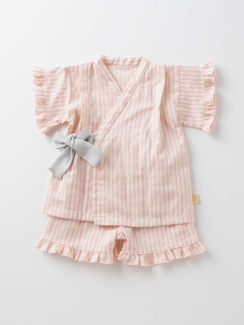ベビー 甚平 浴衣 日本製 Angeliebeオリジナル Wガーゼストライプフリル甚平 ベビー 新生児 服 ベビー用品通販 エンジェリーベ 公式 ベビー 甚平 浴衣 日本製 Angeliebeオリジナル Wガーゼストライプフリル甚平 ベビー 新生児 服 ベビー用品通販 エンジェリーベ 公式