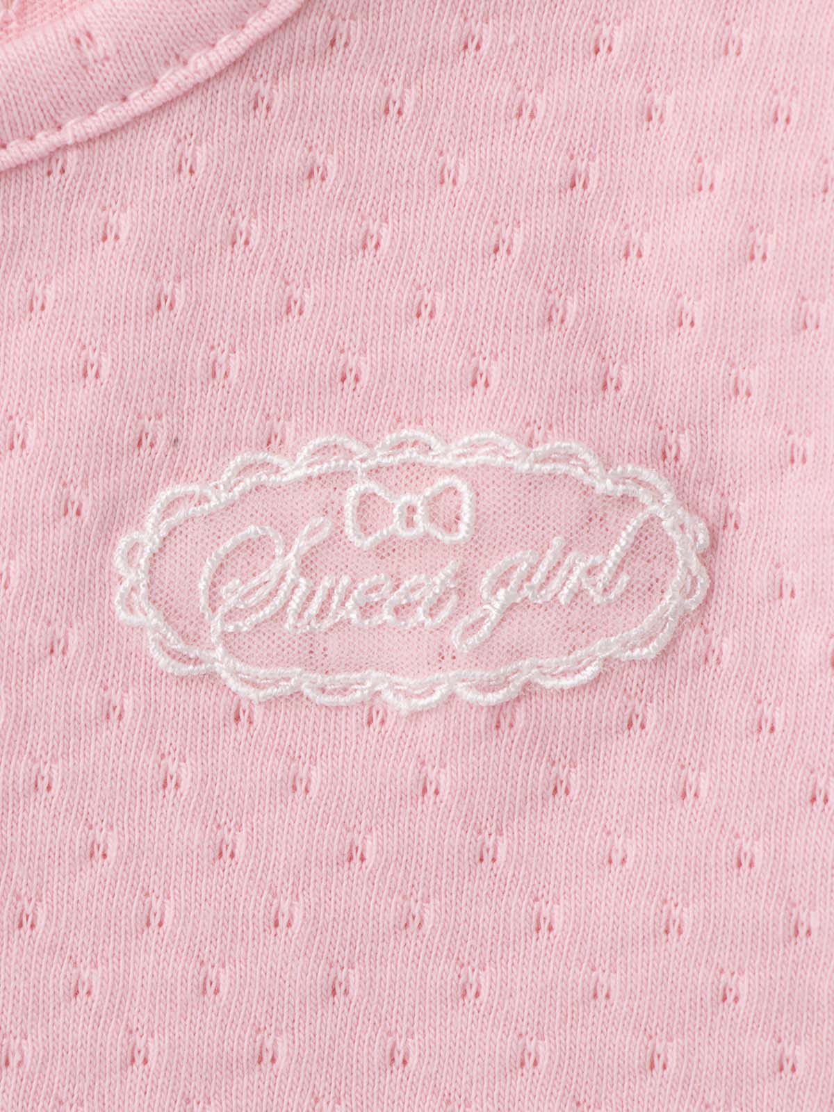 ベビー アウター|【Sweet girl】裾シフォンベビーカーディガン