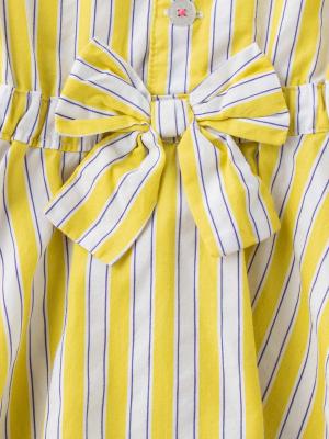 ベビー ワンピース|Caldia（カルディア）ドビーストライプワンピース