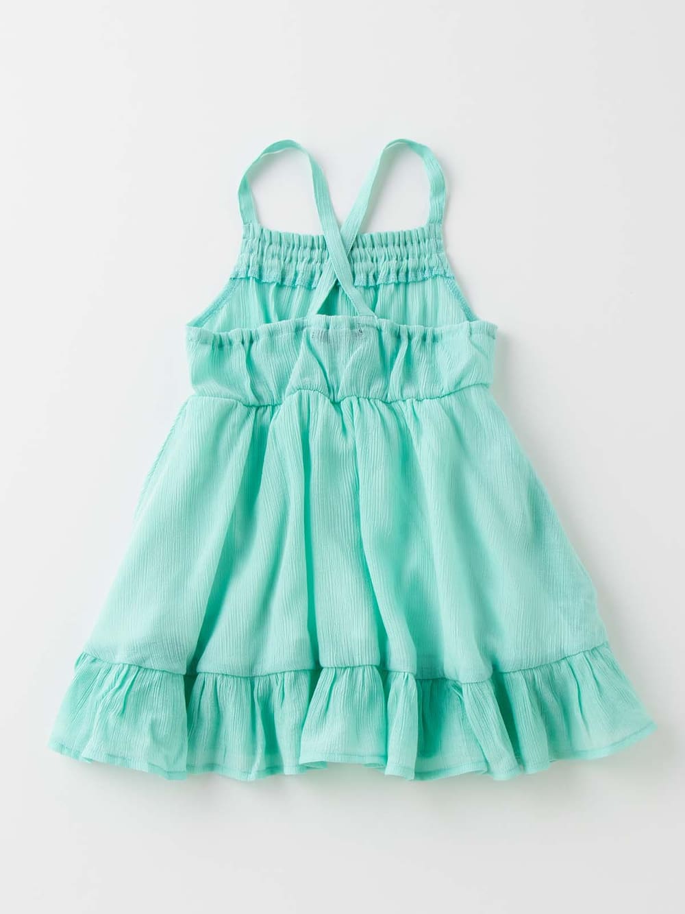 ベビー ワンピース|【ベビー服】Caldia（カルディア）楊柳サマードレスワンピース|サックス