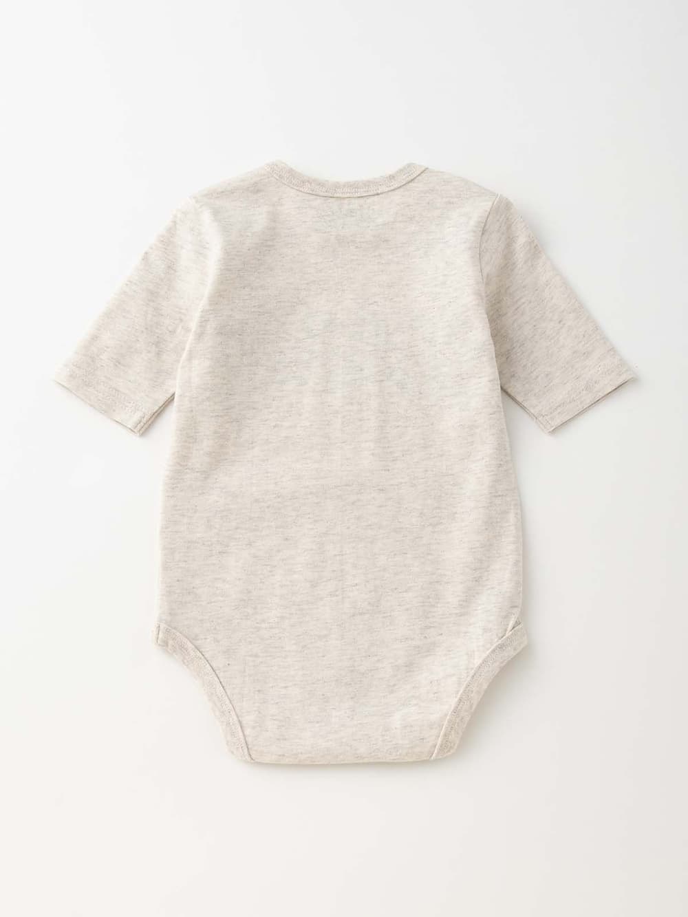 ロンパース・カバーオール|CLOUDY FINE LATER（クラウディファインレター）7分袖ロゴアップリケボディ