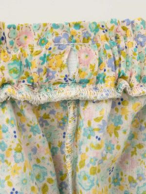 ベビー ブルマ|coto cotte（コトコト）花柄ぺプラムブルマ