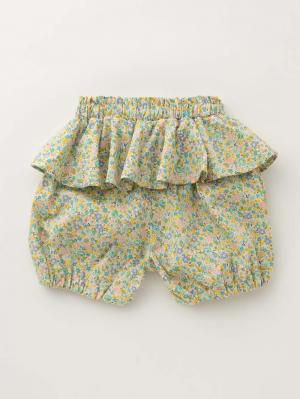 ベビー ブルマ|coto cotte（コトコト）花柄ぺプラムブルマ