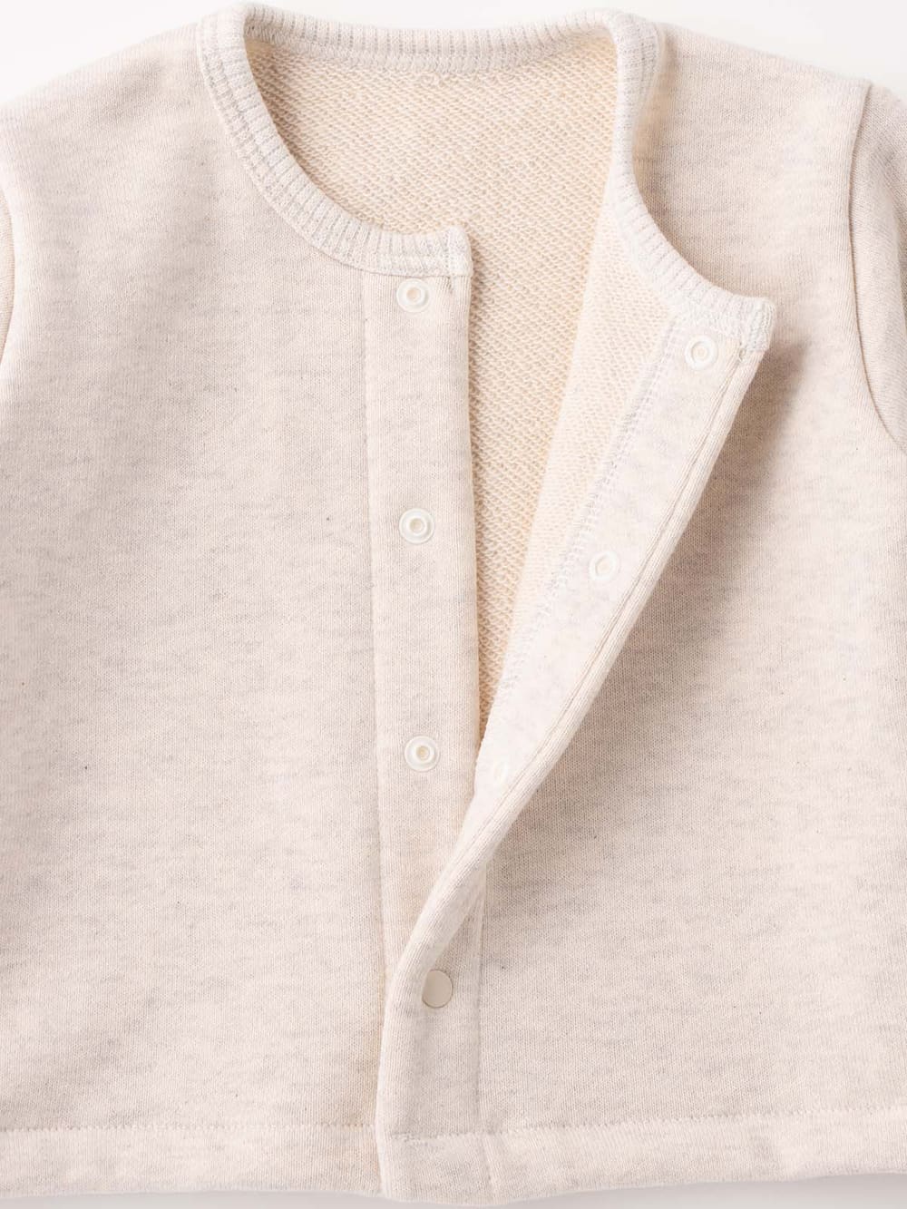 ベビー アウター|【日本製】ANGELIEBEオリジナル 裏毛カーディガン